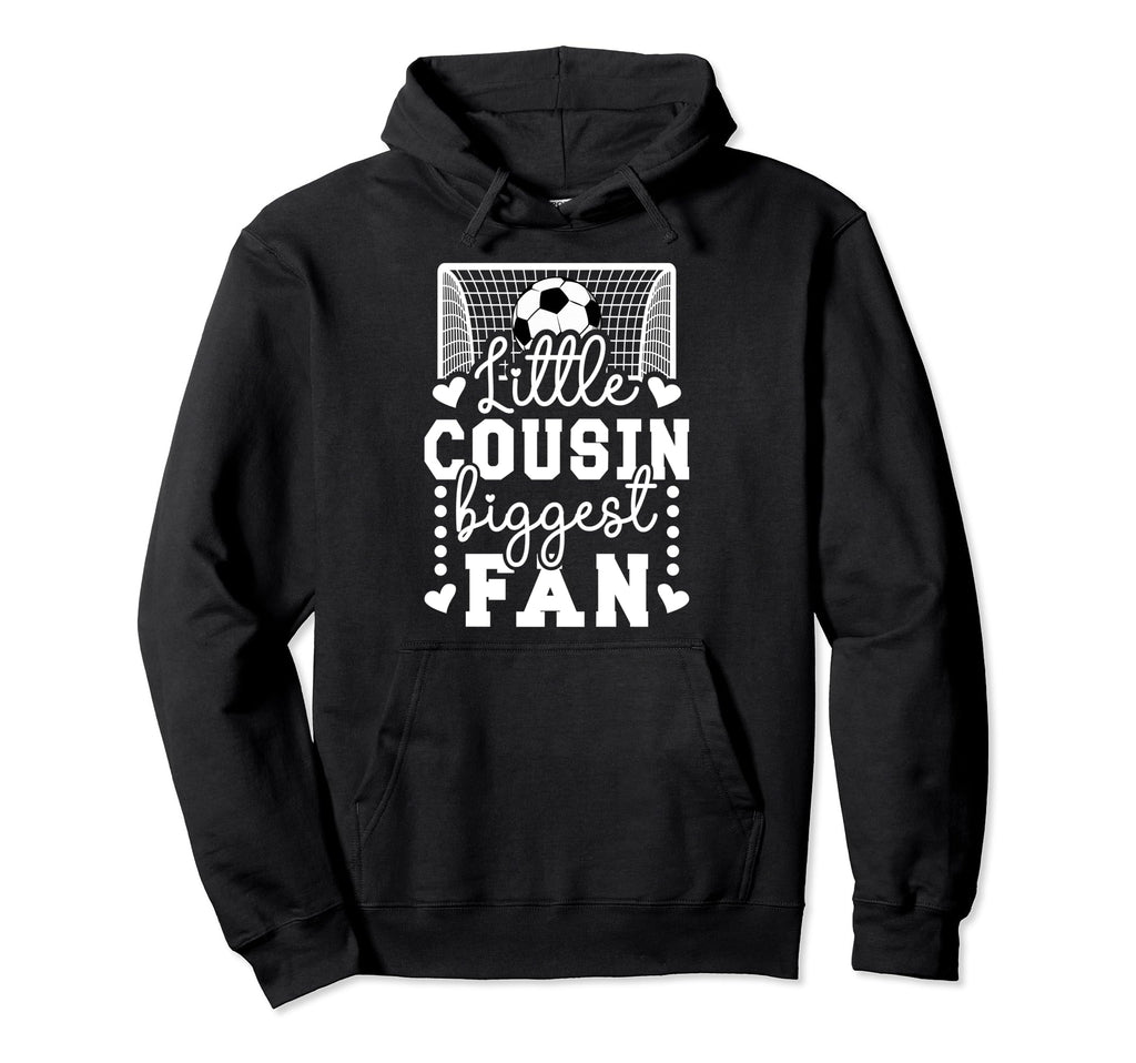 Little Cousin Soccer Goalie Cousin Soccer Hoodie - Custom Art Print Unisex