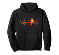 Soccer And Heartbeat Hoodie - Trendy Graphic Men Women