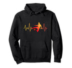 Soccer And Heartbeat Hoodie - Trendy Graphic Men Women