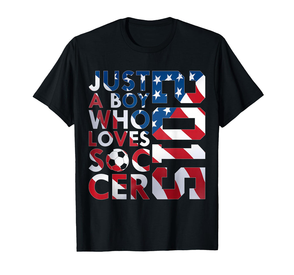 2015 Just Who Loves Soccer 11Th T-Shirt - Novelty Apparel Men Women