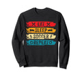 Run Repeat Funny Marathon Runner Designs Hoodie - Graphic Print Men Women