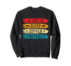 Run Repeat Funny Marathon Runner Designs Hoodie - Graphic Print Men Women