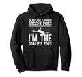 Im Soccer Goalie Pops Soccer Hoodie - Aesthetic Graphic for Adults