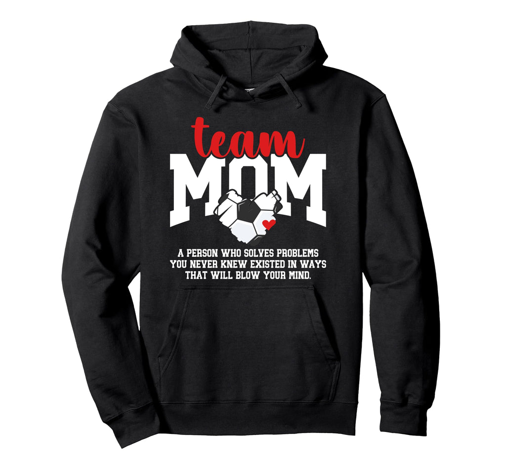Soccer Team Mom Definition Soccer Hoodie - Casual Everyday Wear Men Women