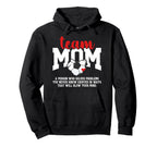 Soccer Team Mom Definition Soccer Hoodie - Casual Everyday Wear Men Women