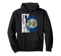 Its My Dna Belize Gift Maya Creole Hoodie - Custom Art Print Men Women