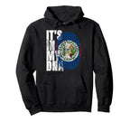 Its My Dna Belize Gift Maya Creole Hoodie - Custom Art Print Men Women