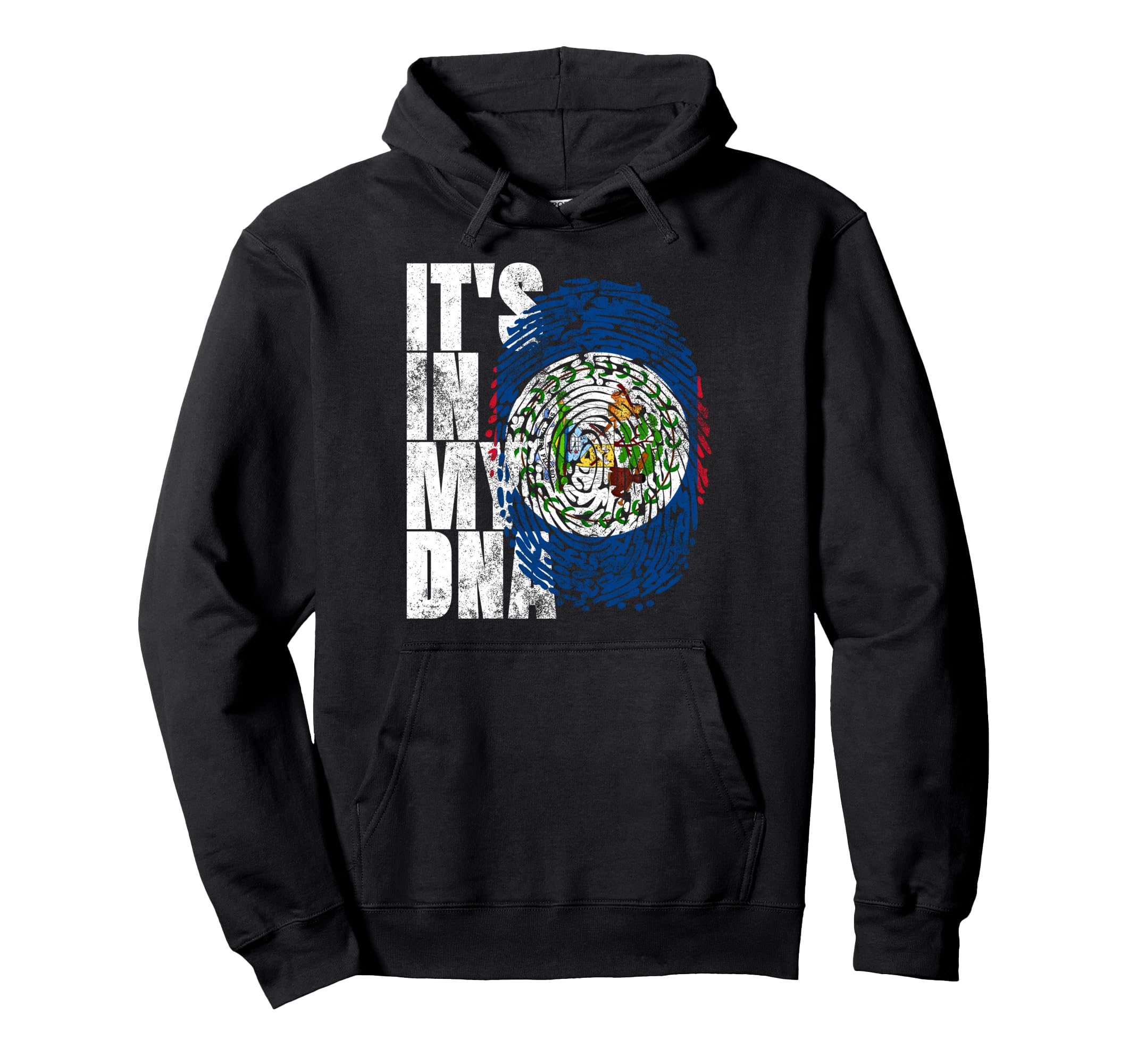 Its My Dna Belize Gift Maya Creole Hoodie - Custom Art Print Men Women