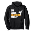 Eat Sleep Bhangra Repeat Punjabi Gift Hoodie - Novelty Apparel for Adults