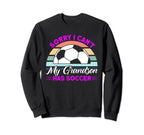 Soccer Grandma Family Matching Team Sweatshirt - Unique Graphic for Adults
