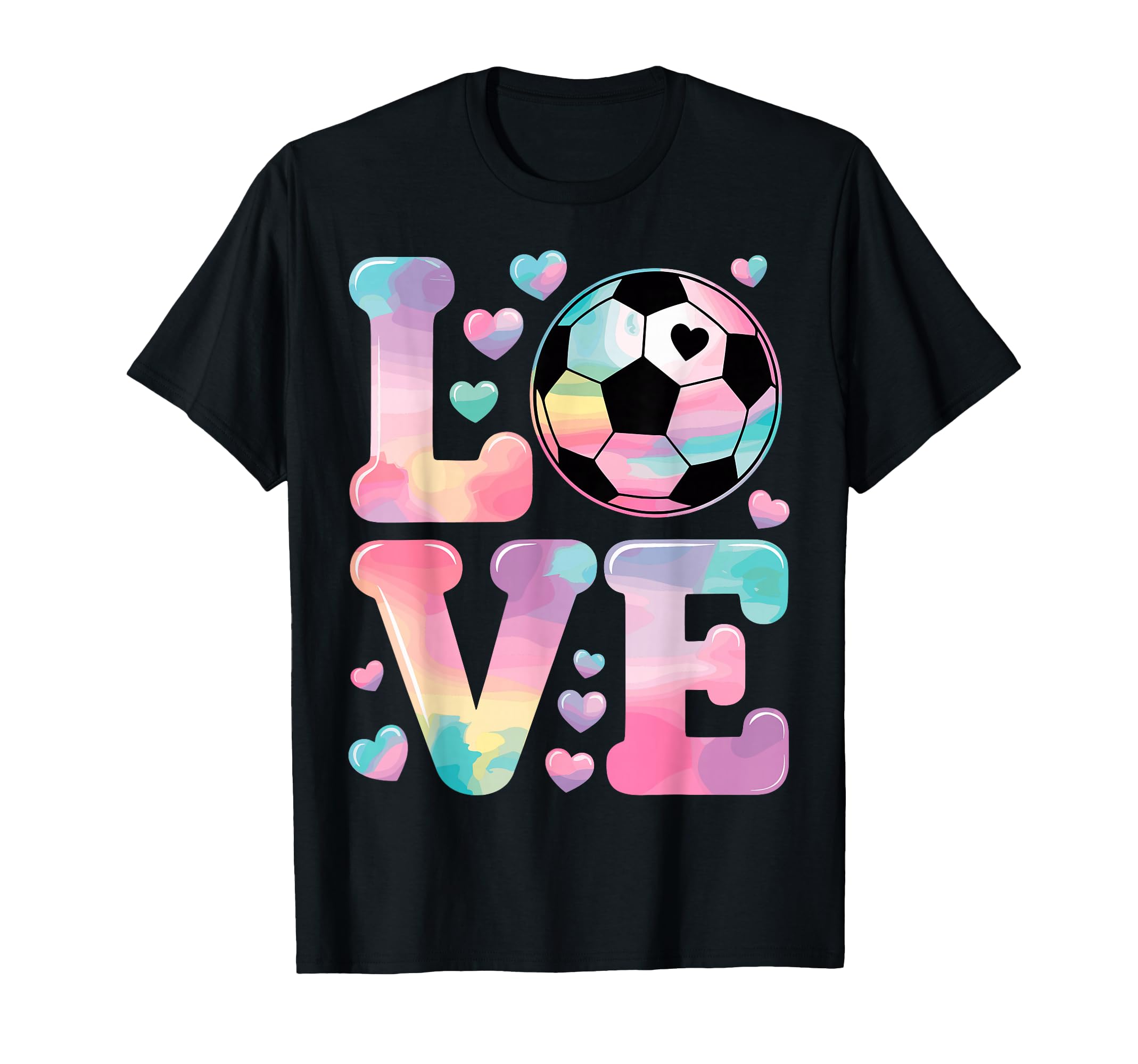I Love Soccer Goalie Player Fan Game T-Shirt - Trendy Graphic for Adults
