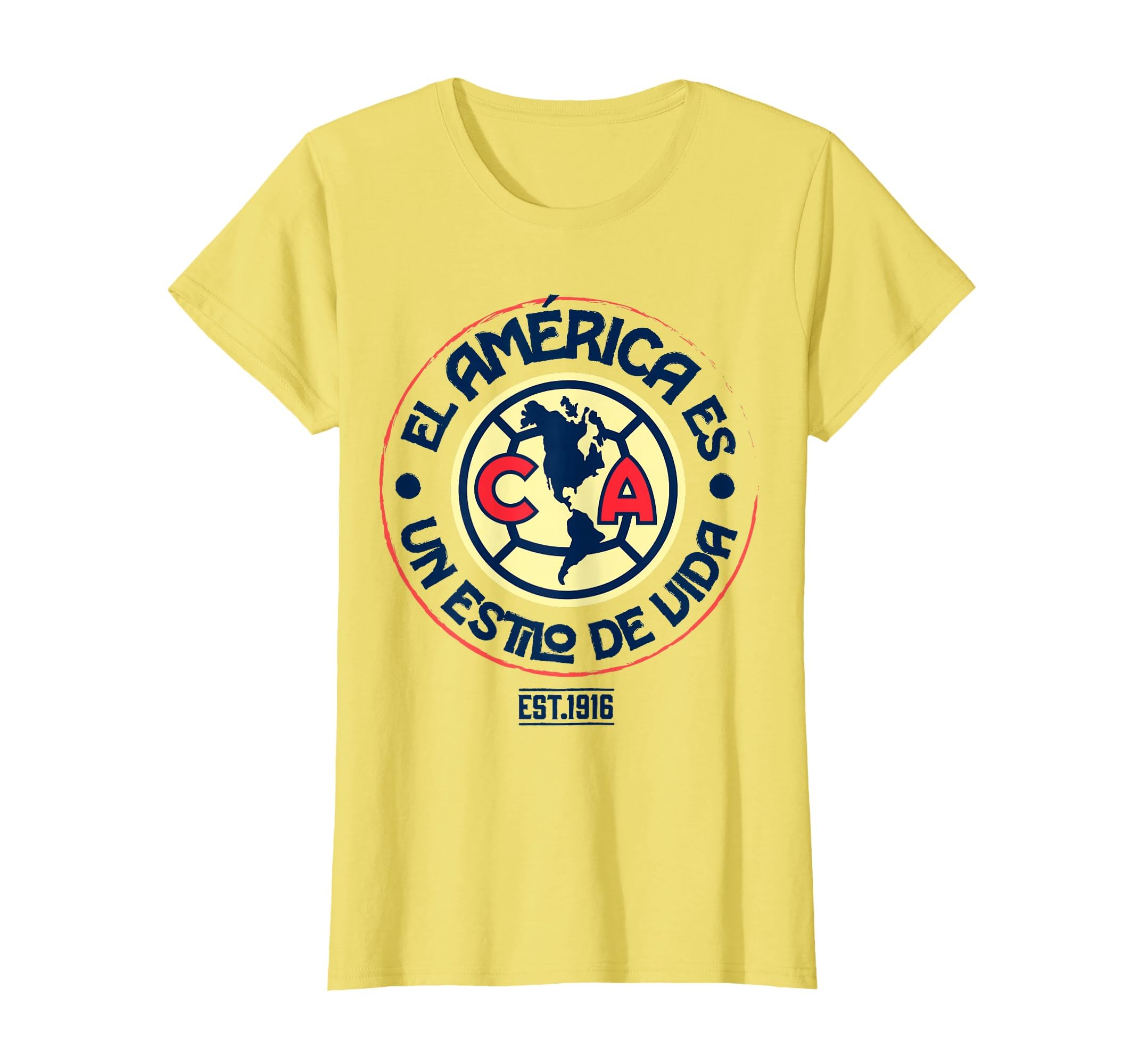 Club America Soccer Is Way Life T-Shirt - Aesthetic Graphic for Adults