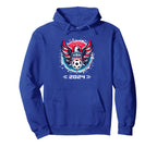 American Flag Soccer Team Soccer 2024 Hoodie - Fun Novelty Design Men Women