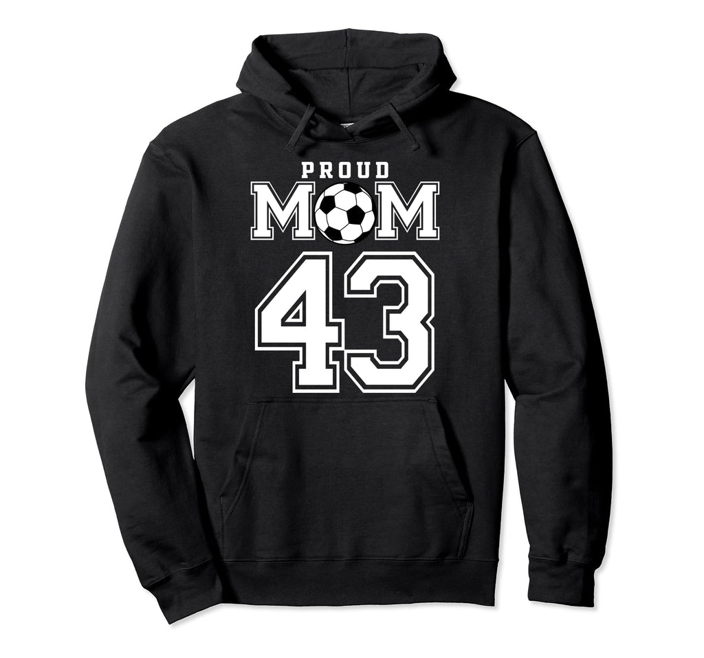 Number 43 Custom Proud Soccer Hoodie - Casual Everyday Wear for Adults