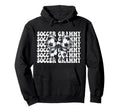 Soccer Grammy Soccer Grandma Nana Hoodie - Custom Art Print for Adults