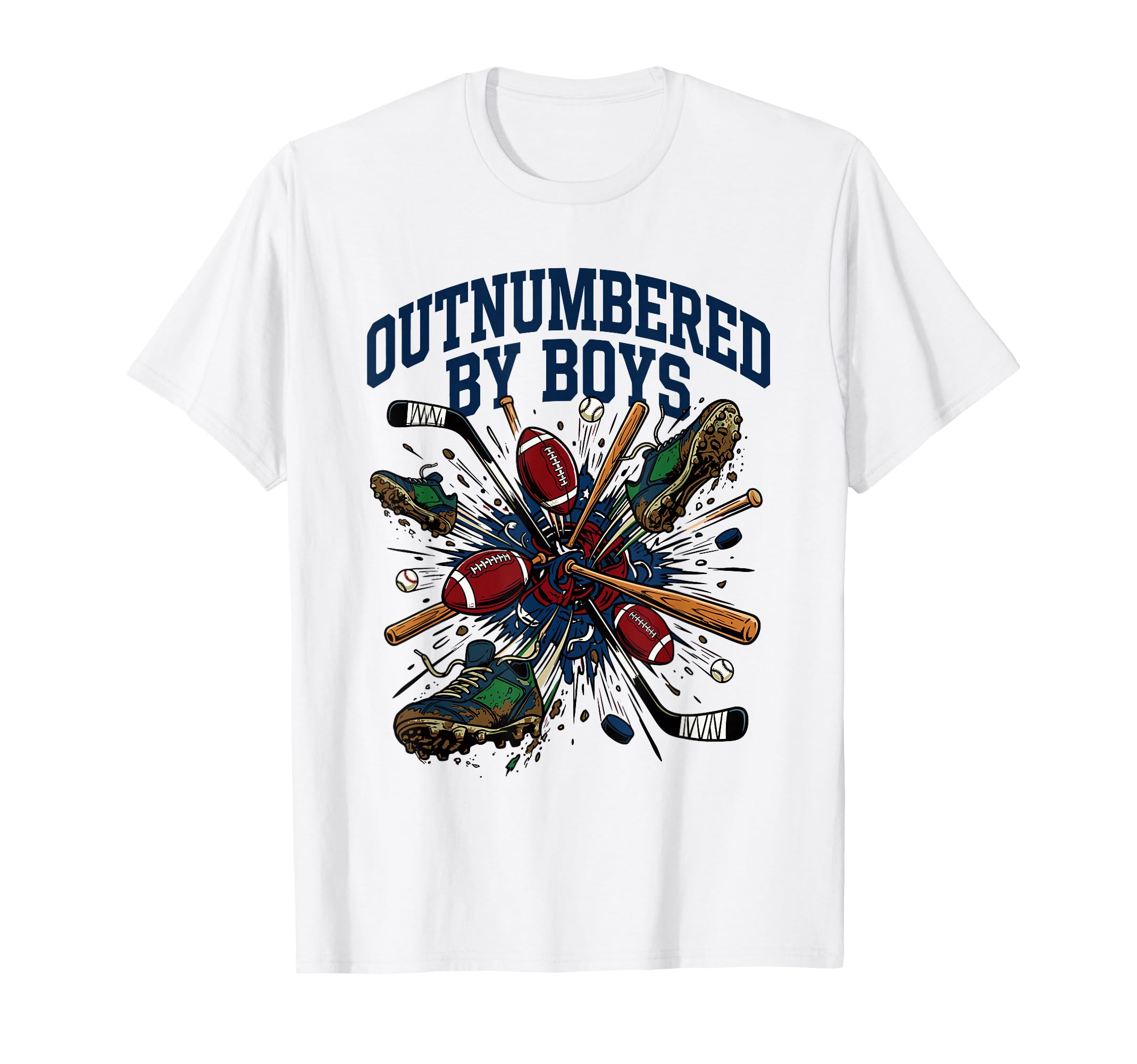 Basketball Football Soccer Hockey Parent T-Shirt - Minimalist Print Unisex