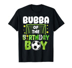 Soccer Bubba Birthday Party Family T-Shirt - Custom Art Print for Adults