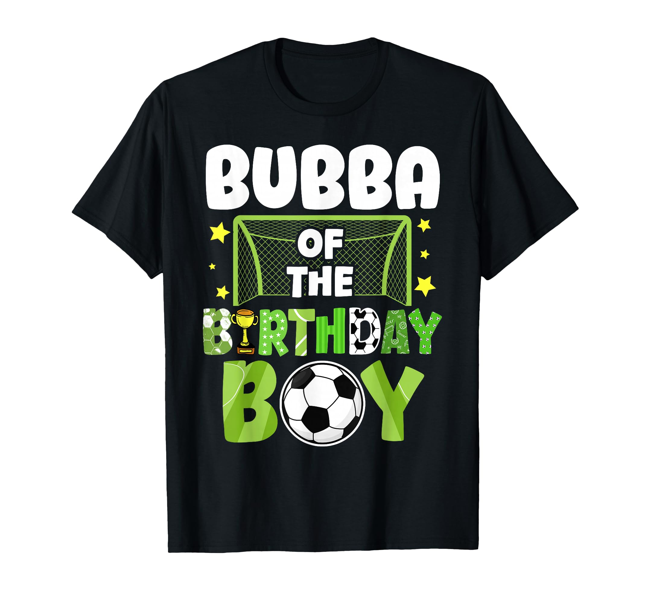 Soccer Bubba Birthday Party Family T-Shirt - Custom Art Print for Adults