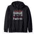 Funny Soccer Goalie Goalkeeper Mom Hoodie - Casual Everyday Wear Unisex