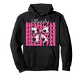 Soccer Sister Soccer Coquette Little Hoodie - Custom Art Print for Adults