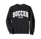 Soccer Mama Mom Mother Sports Sweatshirt - Custom Art Print for Adults