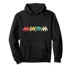 80S Video Game Arcade Hoodie - Novelty Apparel Unisex