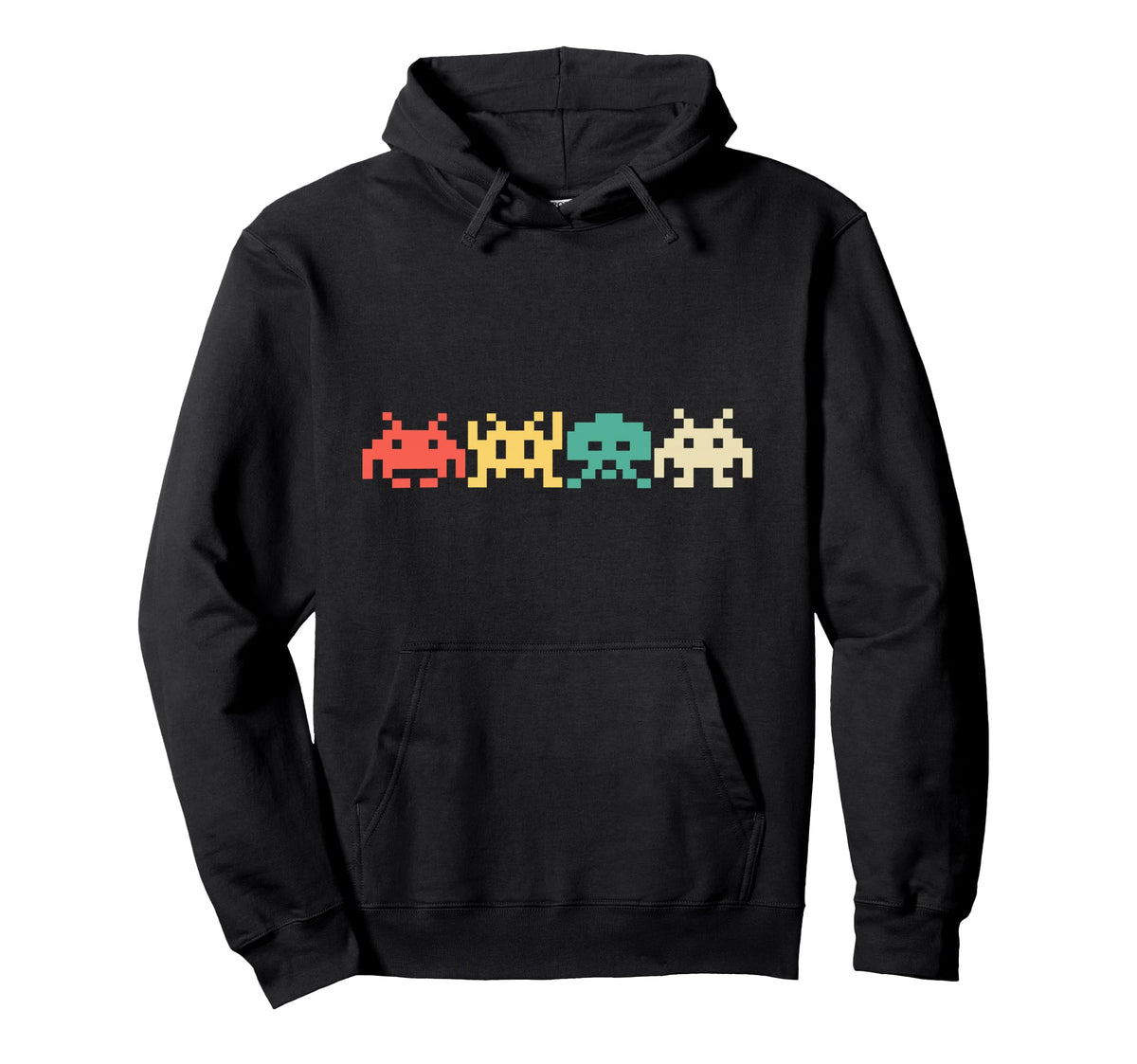 80S Video Game Arcade Hoodie - Novelty Apparel Unisex