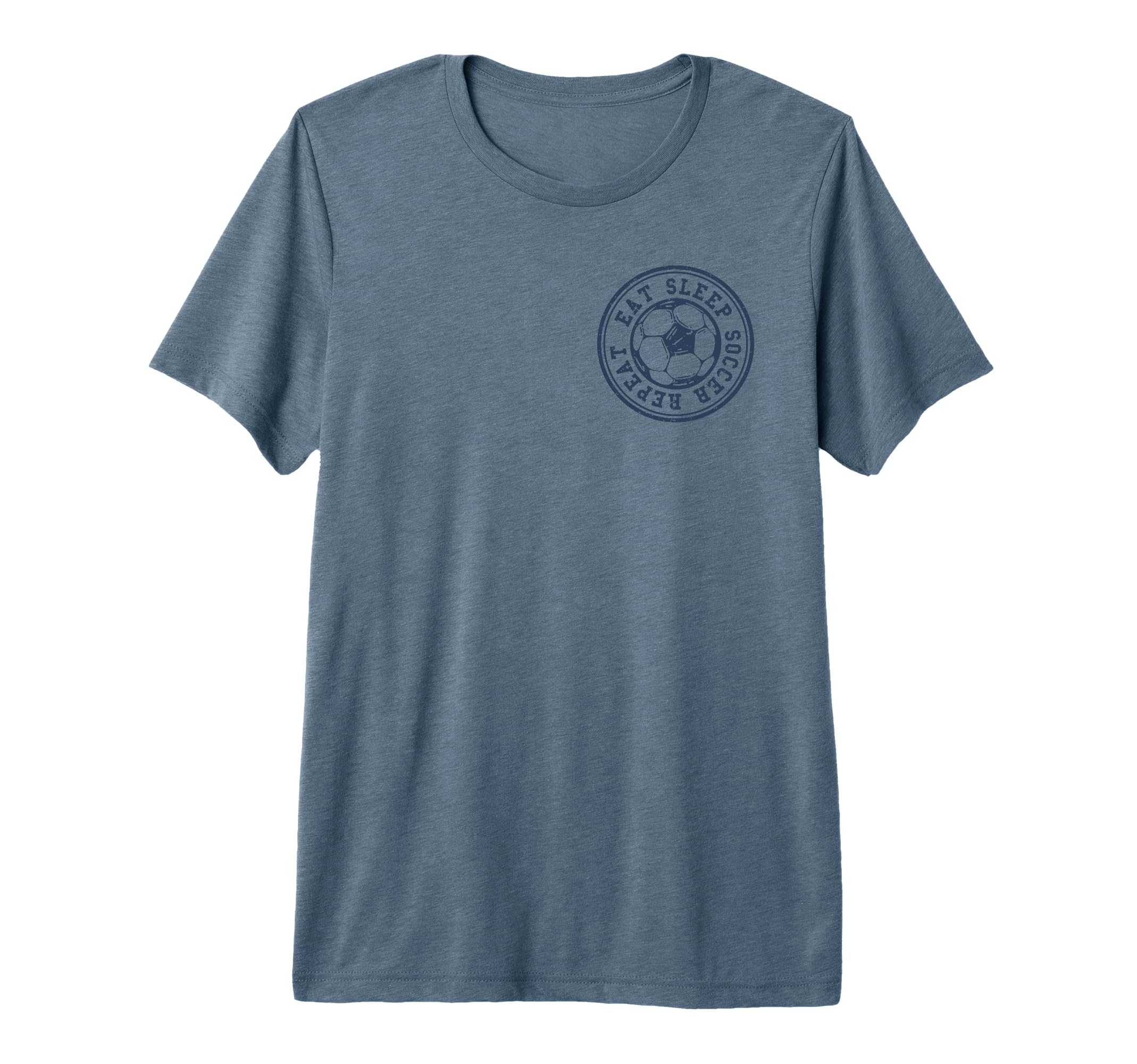 Eat Sleep Soccer Repeat Soccer Sports T-Shirt - Graphic Print Men Women