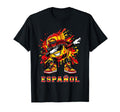 Espa Ol Dabbing Soccer Ball Graffiti T-Shirt - Unique Graphic Men Women