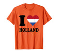 Holland Heart Flag Oranje Fan Sweatshirt - Trendy Graphic for Adults