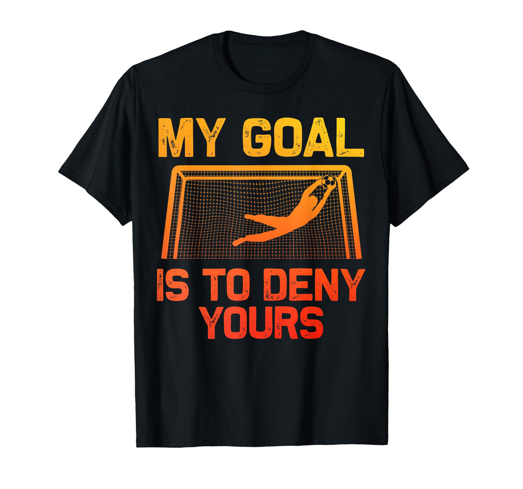 Soccer Goalie Art Gag Soccer Player T-Shirt - Aesthetic Graphic Unisex