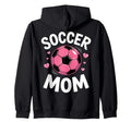 Funny Soccer Mom Soccer Player Designs Hoodie - Trendy Graphic for Adults