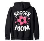 Funny Soccer Mom Soccer Player Designs Hoodie - Trendy Graphic for Adults