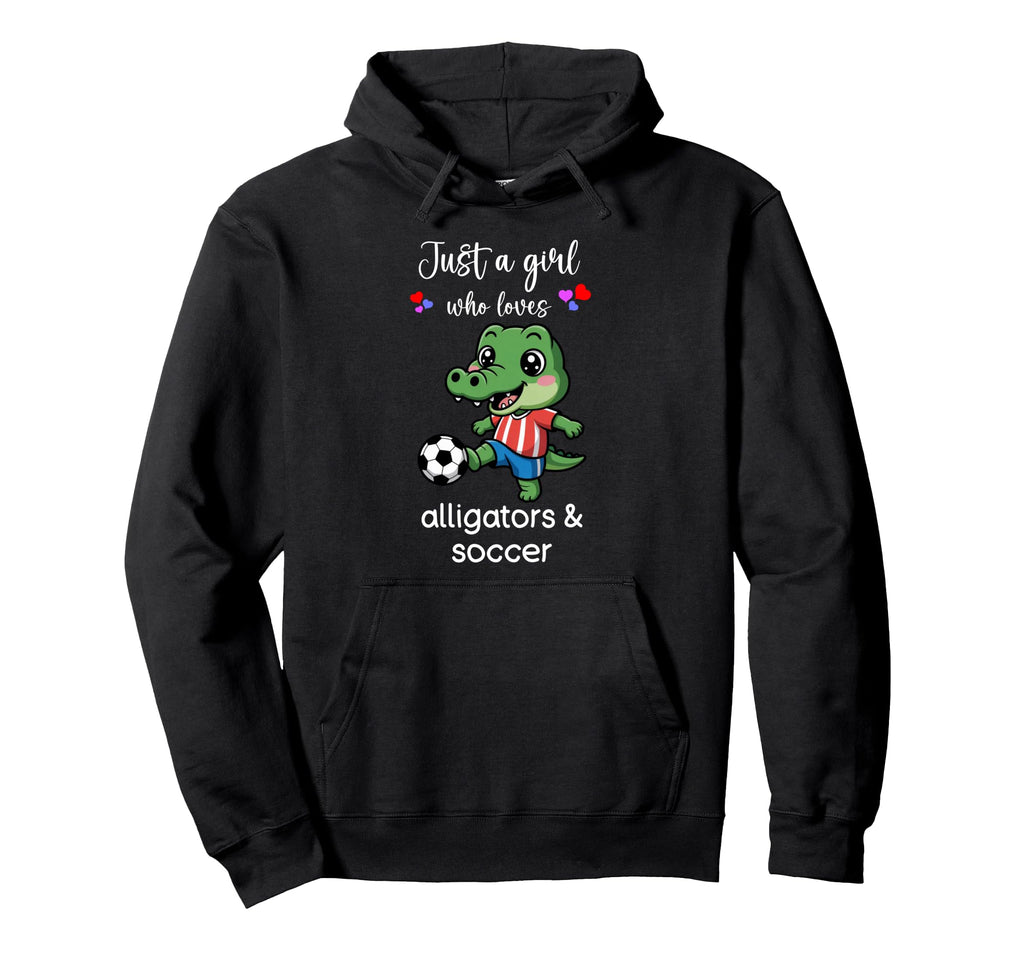 Alligator Soccer Alligator Soccer Hoodie - Minimalist Print Unisex