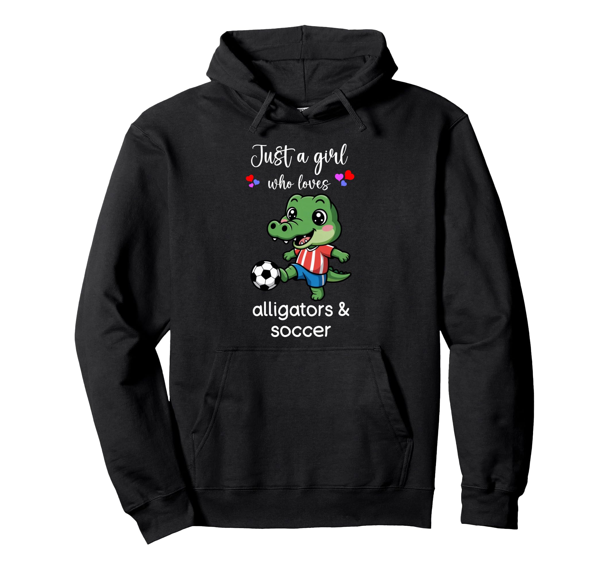 Alligator Soccer Alligator Soccer Hoodie - Minimalist Print Unisex