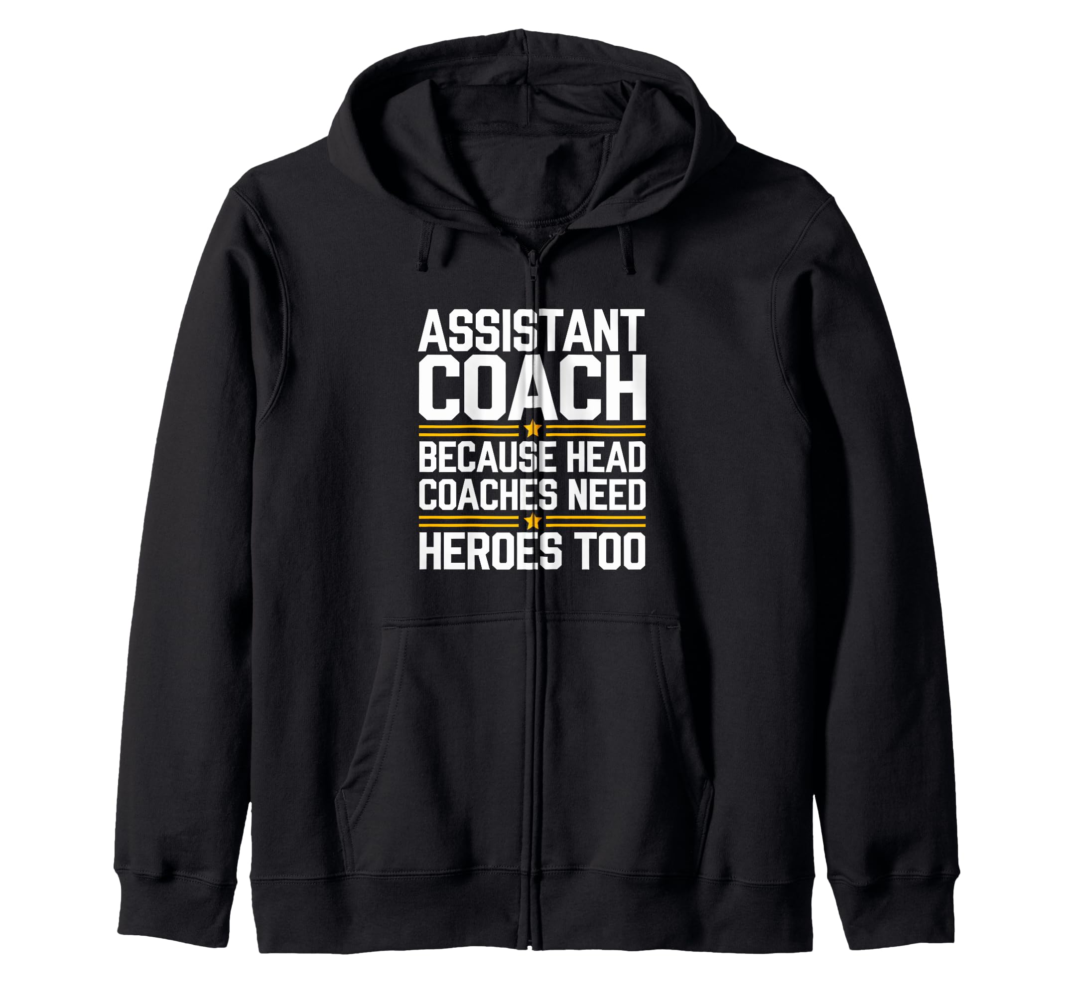 Funny Assistant Coach Soccer Sweatshirt - Minimalist Print for Adults