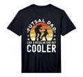 Mens Futsal Dad Futsal Soccer Ball T-Shirt - Graphic Print Men Women