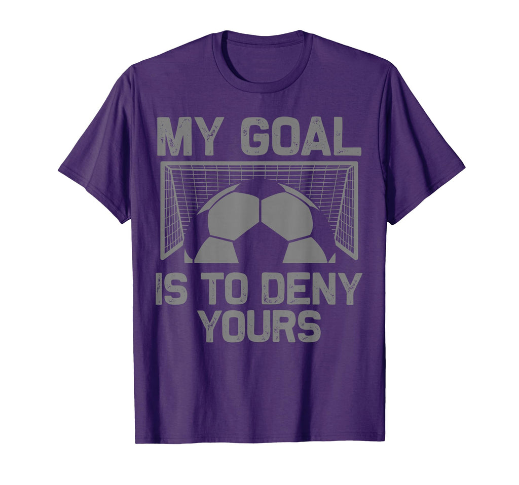 Soccer Goalie Art Gag Soccer Player T-Shirt - Custom Art Print Unisex