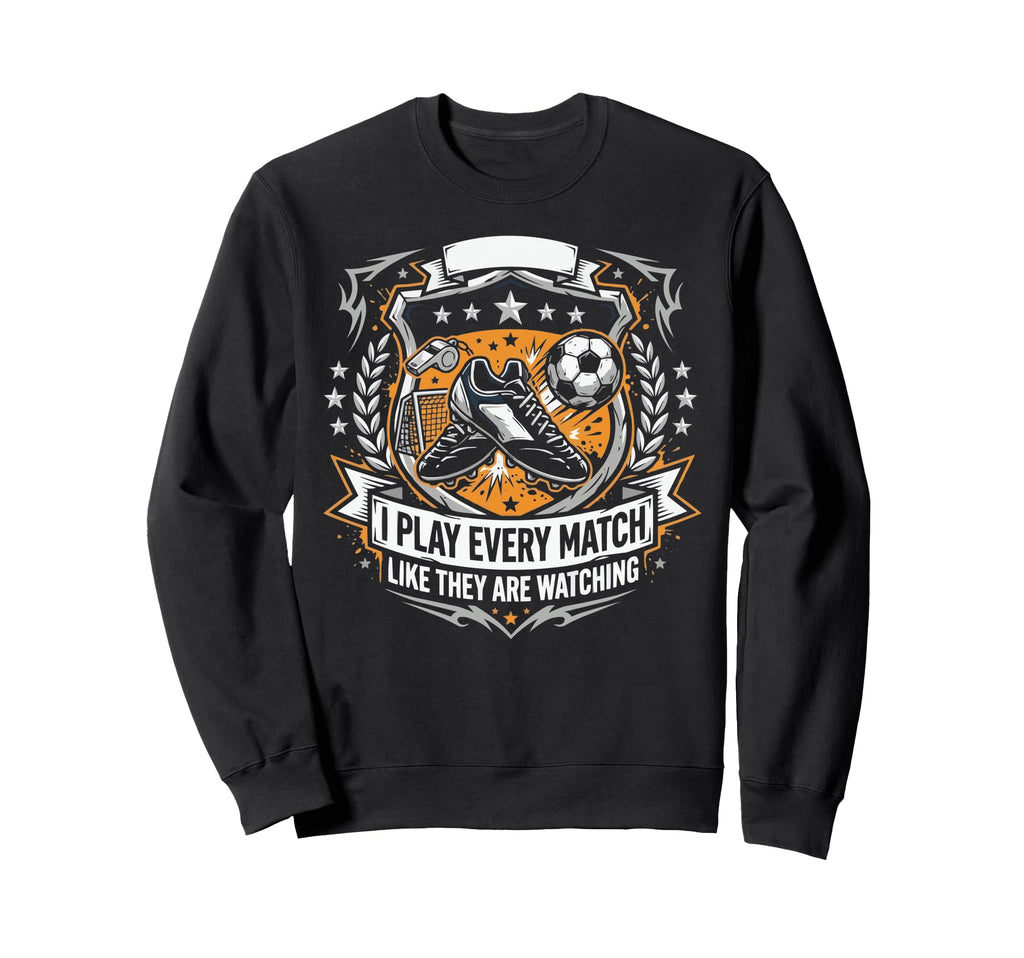 Soccer Player Soccer Dad Kick Sweatshirt - Fun Novelty Design Men Women