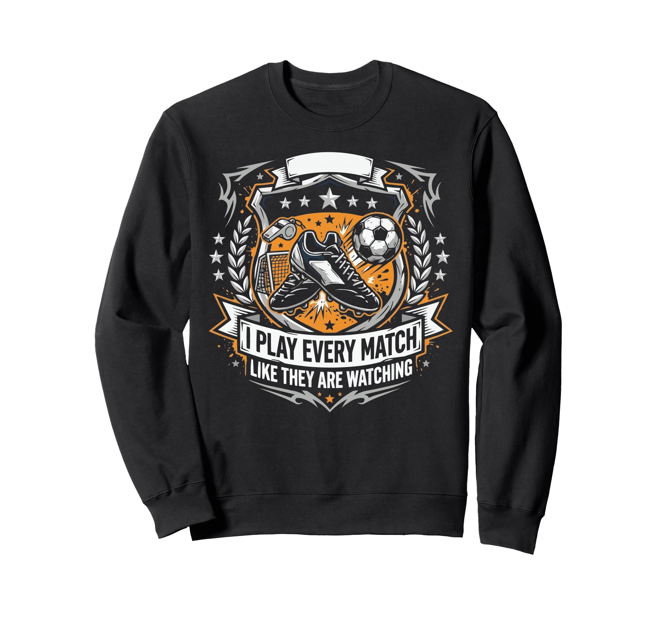 Soccer Player Soccer Dad Kick Sweatshirt - Fun Novelty Design Men Women