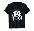 14Th Birthday Soccer Player Football 14 T-Shirt - Streetwear Style Unisex