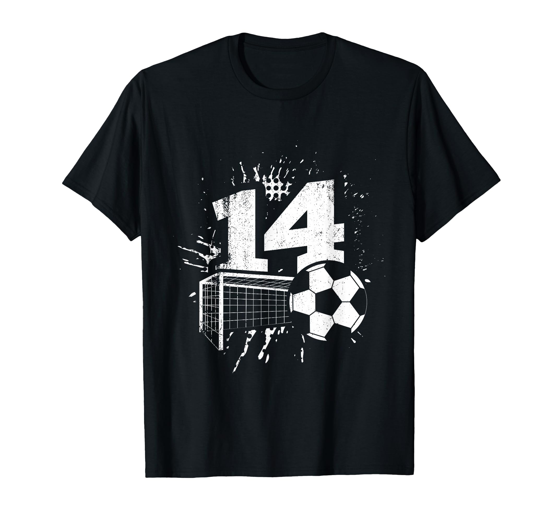 14Th Birthday Soccer Player Football 14 T-Shirt - Streetwear Style Unisex