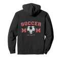 Soccer Mom Heart Hoodie - Trendy Graphic for Adults
