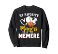Memere My Favorite Baseball Soccer Sweatshirt - Streetwear Style Unisex