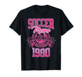 Soccer Mom Loud Proud Since 1980 T-Shirt - Graphic Print for Adults