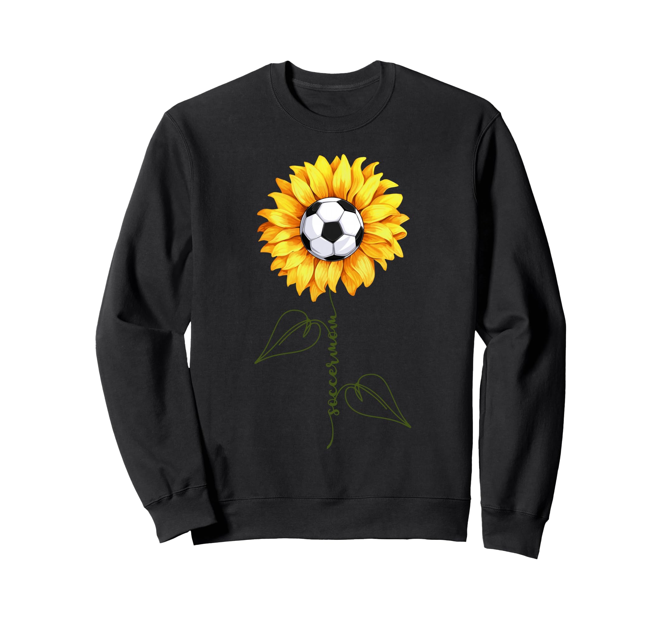 Soccer Mom Mama Soccer Lovers Sweatshirt - Trendy Graphic Men Women