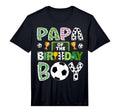 Papa Birthday Soccer Player Game T-Shirt - Aesthetic Graphic for Adults