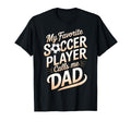 Funny Soccer Player Soccer Dad T-Shirt - Minimalist Print for Adults