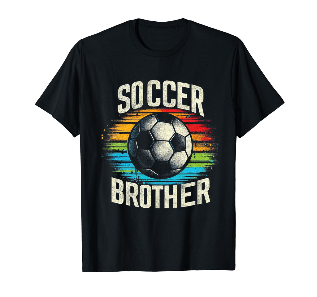 Soccer Brother Family Matching Team T-Shirt - Minimalist Print Men Women