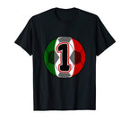 1 Year Old Birthday Mexican Soccer Party T-Shirt - Graphic Print Men Women